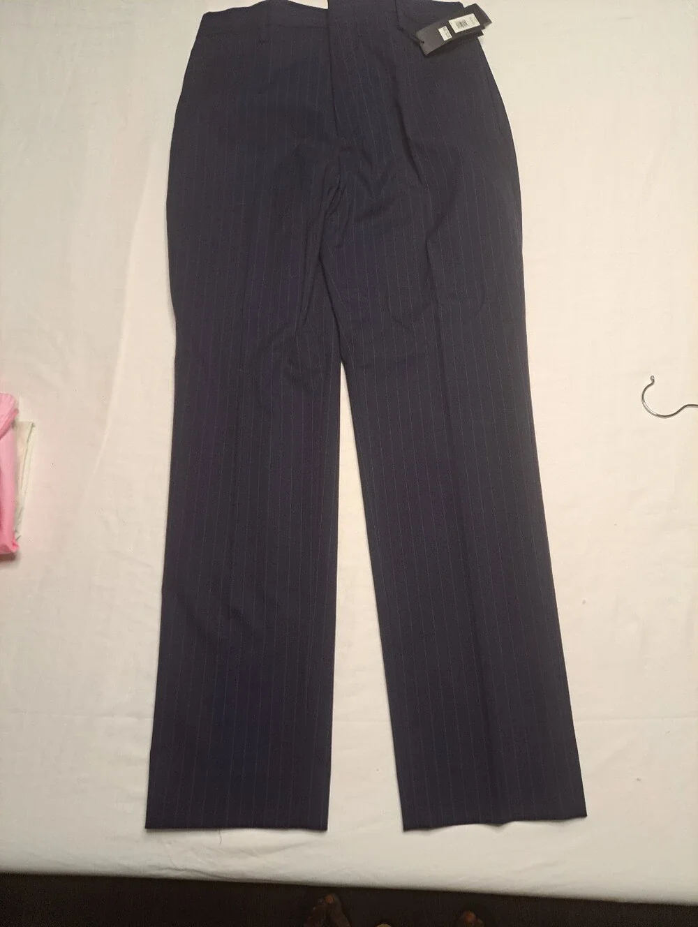 Mens Banana Republic Navy Pinstripe Dress Pants